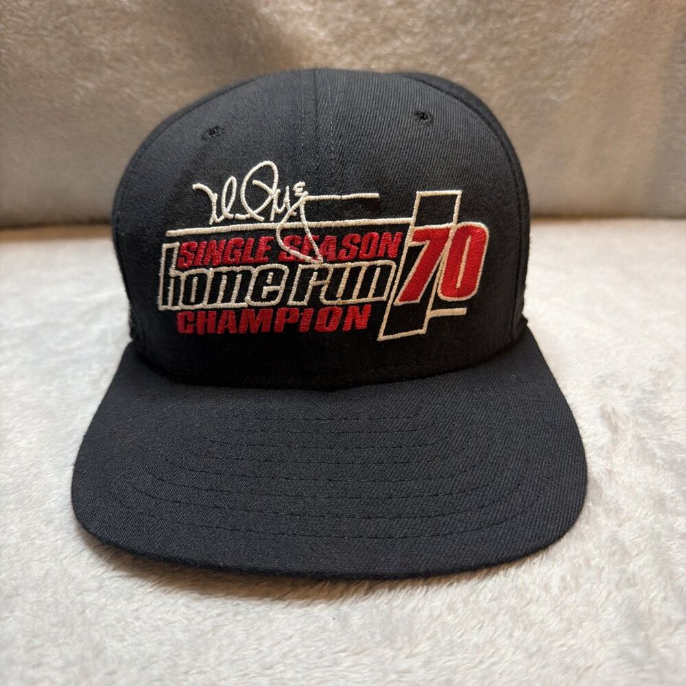 Vintage 1998 Mark McGwire 70 HR Champion New Era Snapback Hat Cardinals NWOT